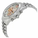 Michael Kors Watch Lexington Chronograph Rose And Silver - MK8515